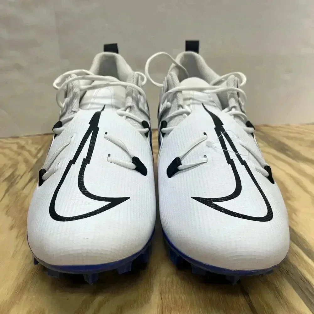 Nike Alpha Menace Pro 3 Mid Men's 17 White Royal Blue football cleats CT6649-101
